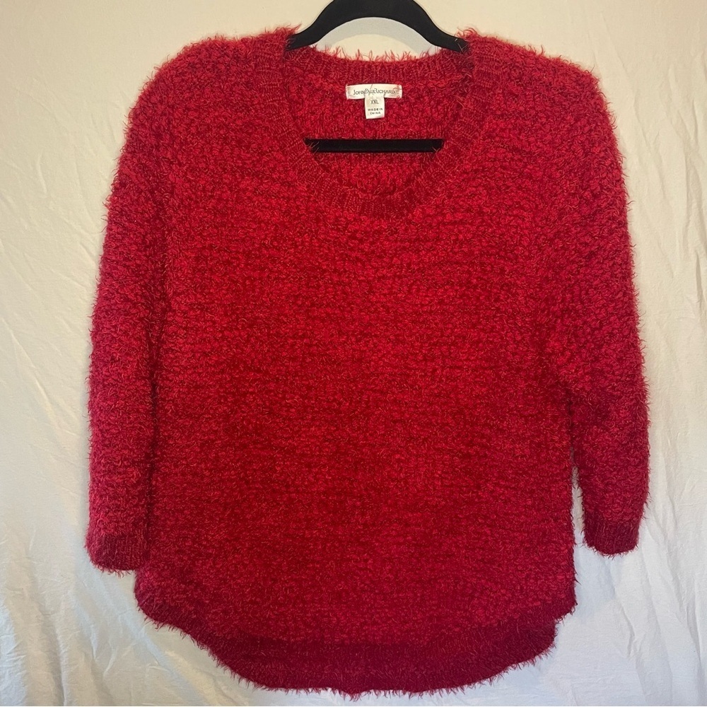 JohnPaulRichard XXL Women’s Red Sweater